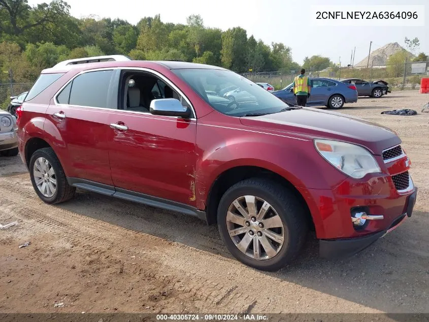 2010 Chevrolet Equinox Lt VIN: 2CNFLNEY2A6364096 Lot: 40305724