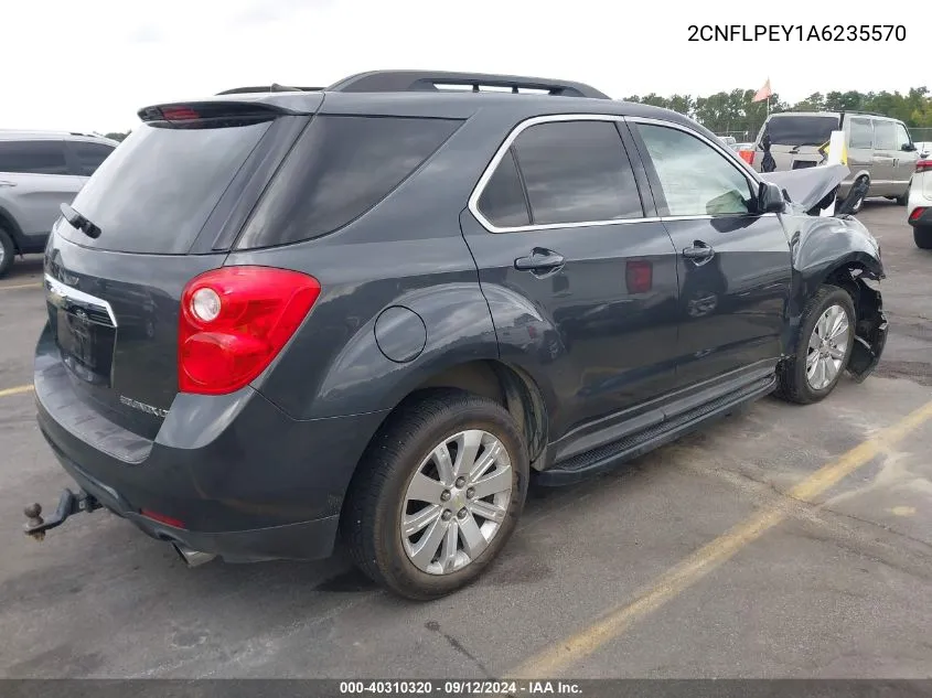 2010 Chevrolet Equinox Lt VIN: 2CNFLPEY1A6235570 Lot: 40310320