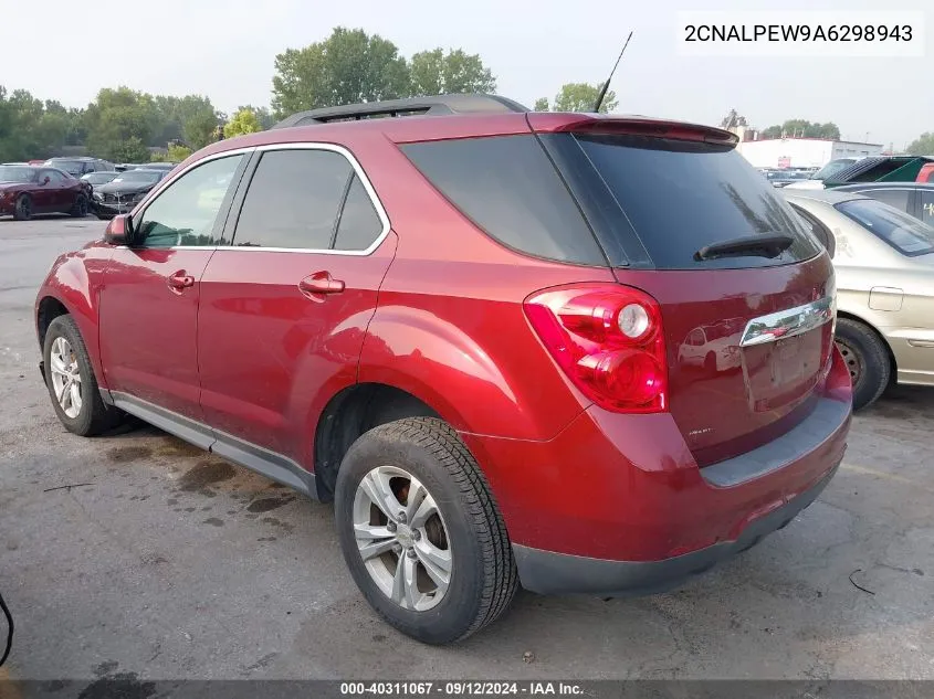 2CNALPEW9A6298943 2010 Chevrolet Equinox Lt