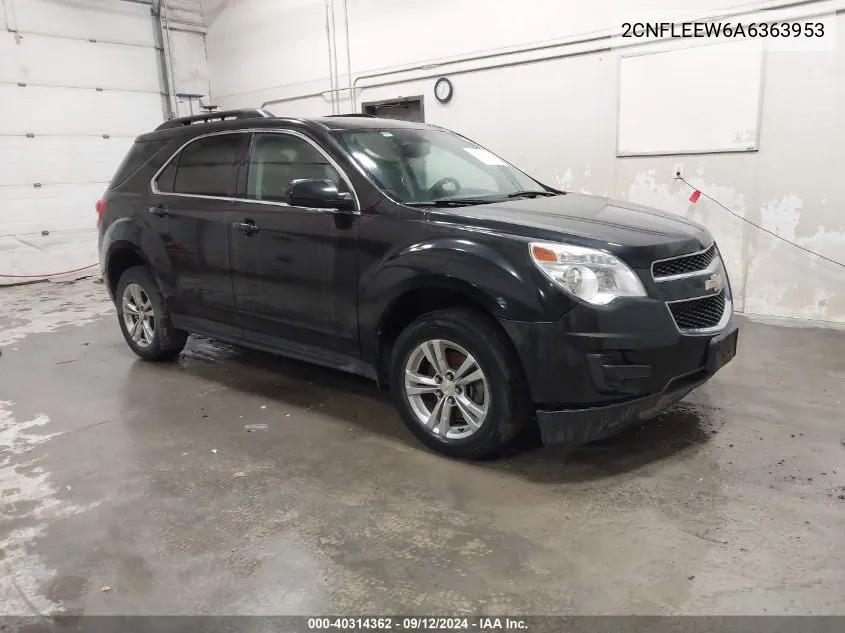 2010 Chevrolet Equinox Lt VIN: 2CNFLEEW6A6363953 Lot: 40314362