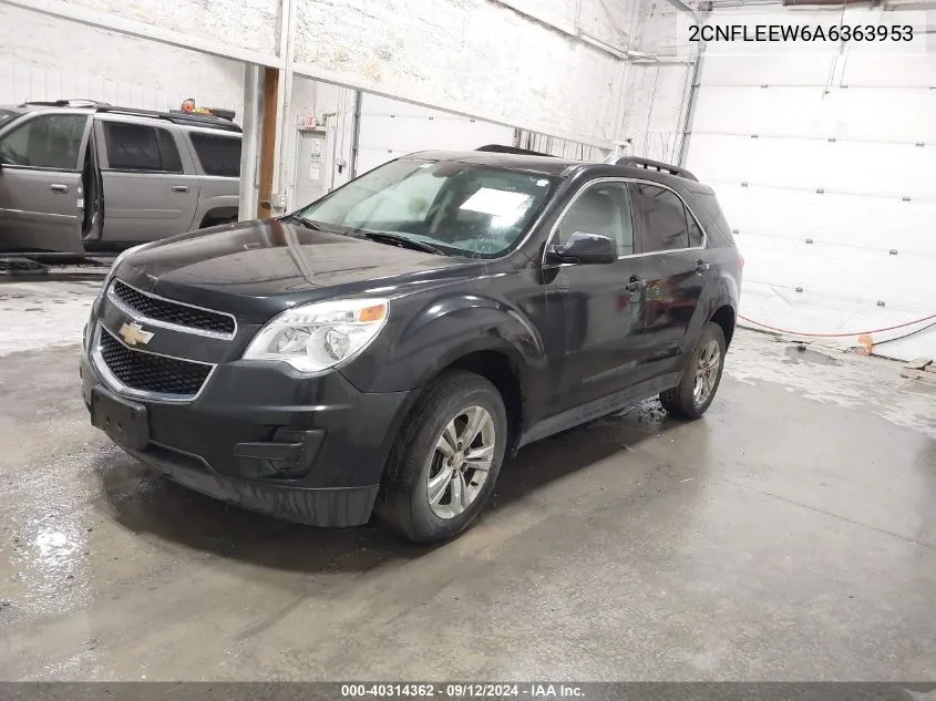 2010 Chevrolet Equinox Lt VIN: 2CNFLEEW6A6363953 Lot: 40314362