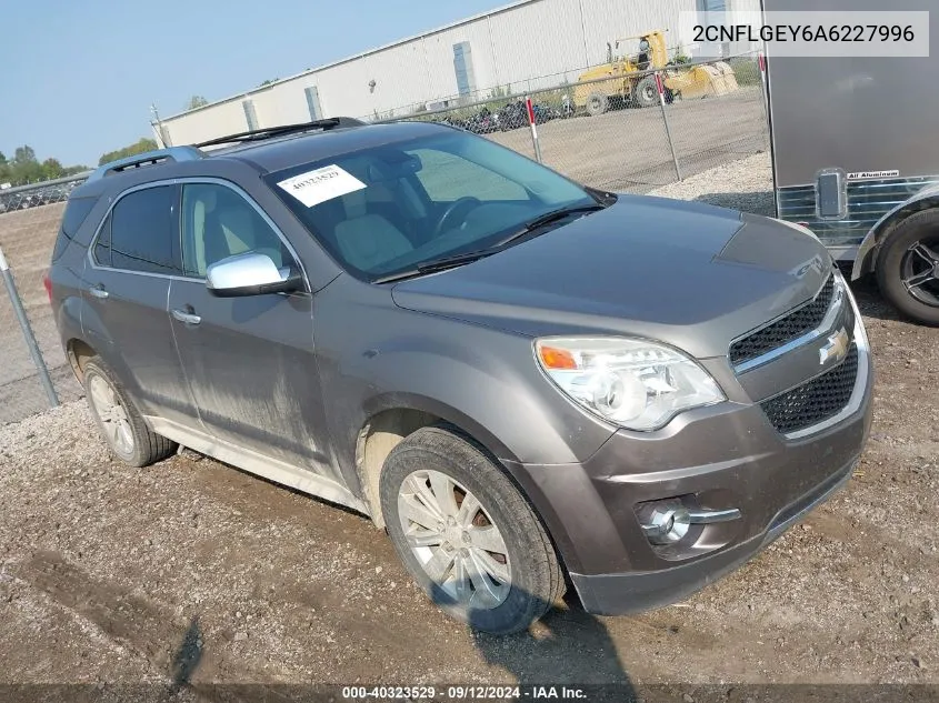 2010 Chevrolet Equinox Ltz VIN: 2CNFLGEY6A6227996 Lot: 40323529