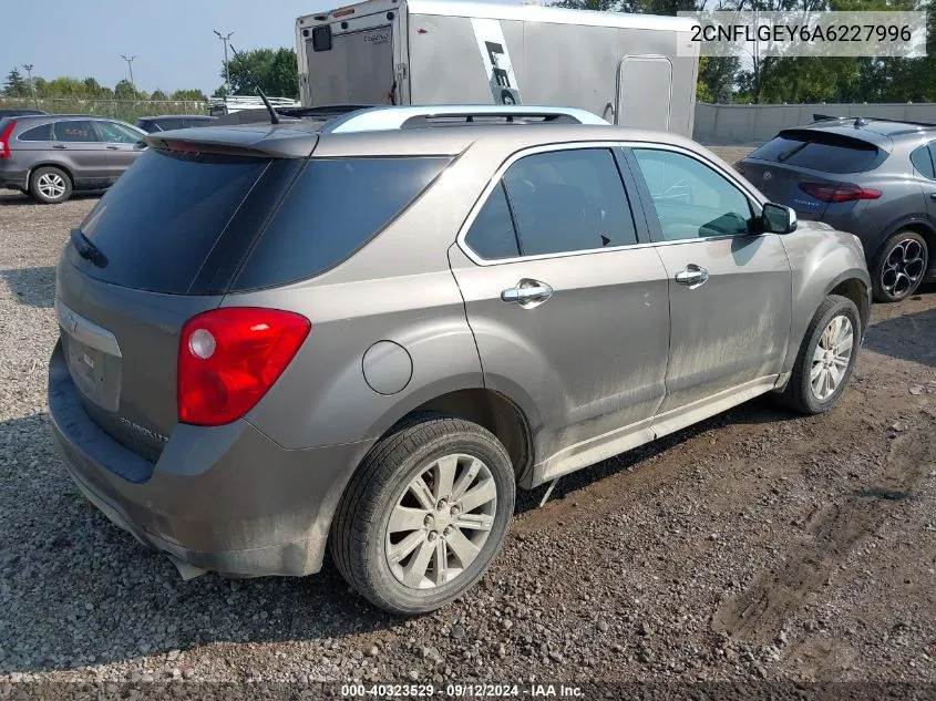 2010 Chevrolet Equinox Ltz VIN: 2CNFLGEY6A6227996 Lot: 40323529