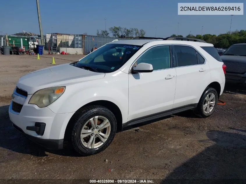 2CNALDEW8A6269416 2010 Chevrolet Equinox Lt