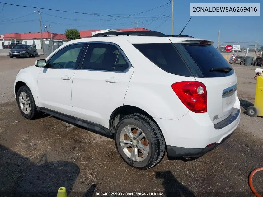 2010 Chevrolet Equinox Lt VIN: 2CNALDEW8A6269416 Lot: 40325998