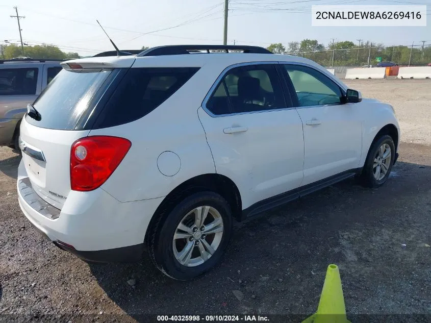 2010 Chevrolet Equinox Lt VIN: 2CNALDEW8A6269416 Lot: 40325998