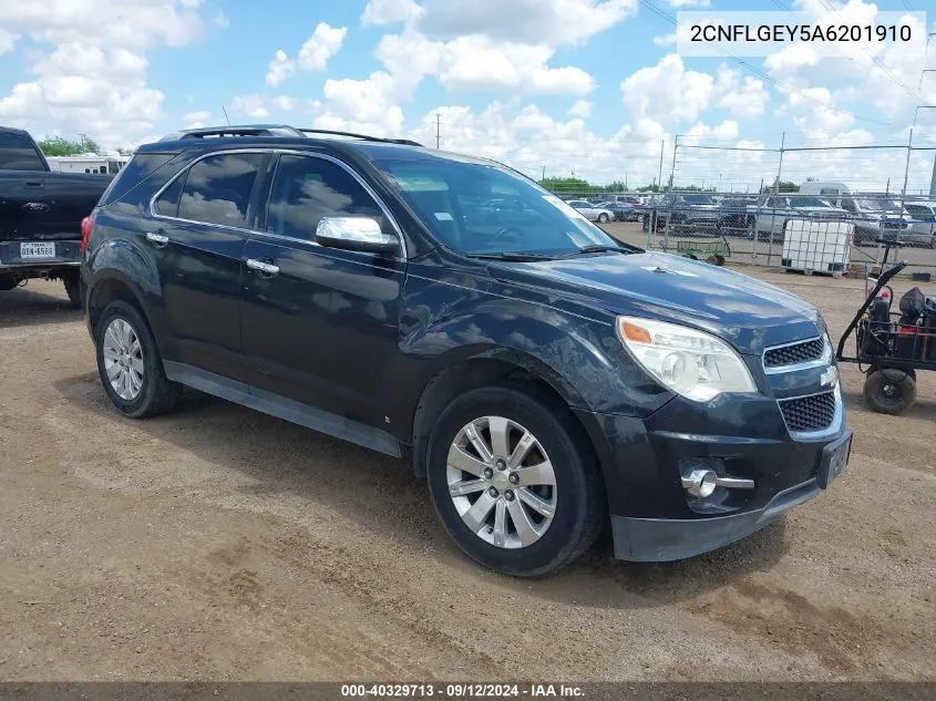 2010 Chevrolet Equinox Ltz VIN: 2CNFLGEY5A6201910 Lot: 40329713