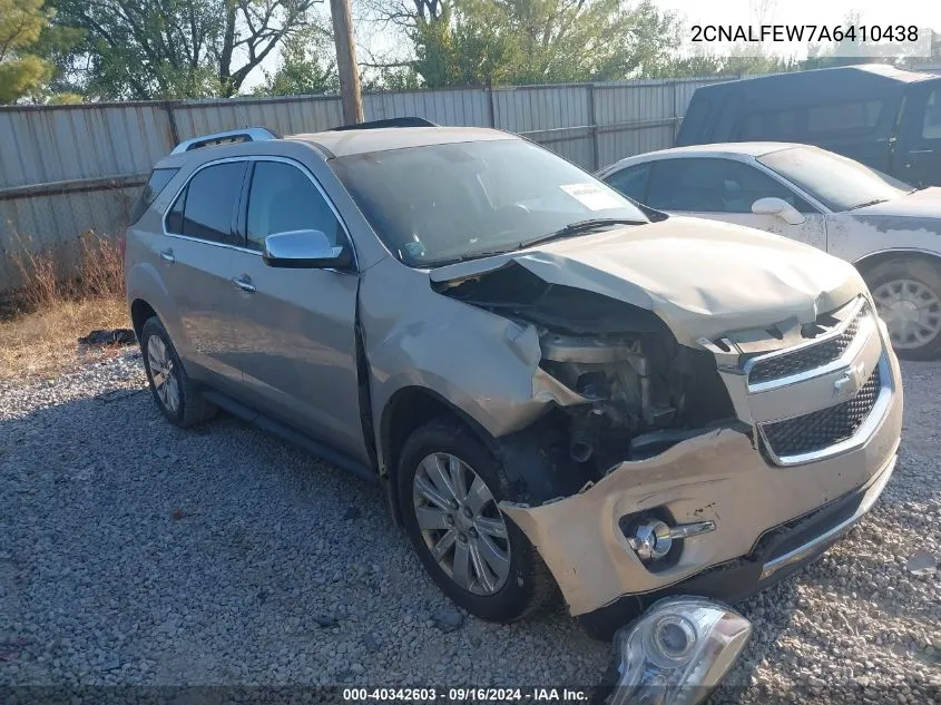 2CNALFEW7A6410438 2010 Chevrolet Equinox Ltz