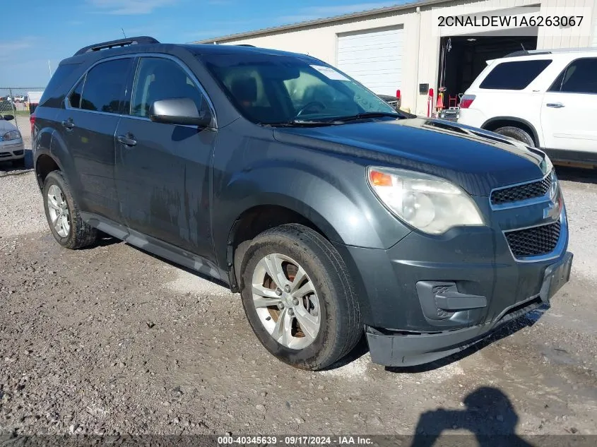 2CNALDEW1A6263067 2010 Chevrolet Equinox Lt