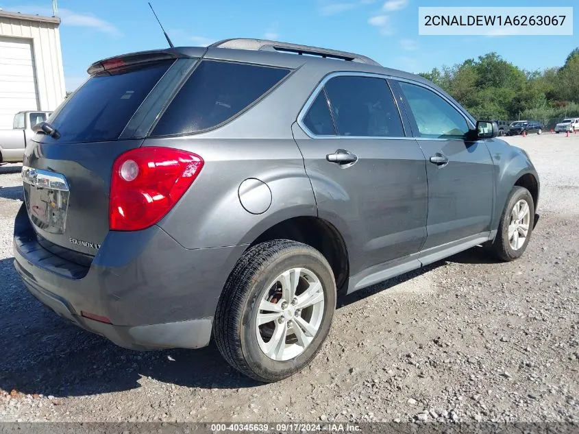 2010 Chevrolet Equinox Lt VIN: 2CNALDEW1A6263067 Lot: 40345639