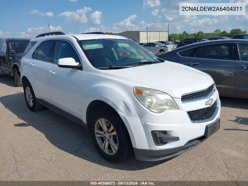 2010 Chevrolet Equinox Lt VIN: 2CNALDEW2A6404311 Lot: 40356072