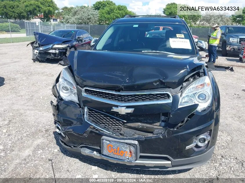 2010 Chevrolet Equinox Ltz VIN: 2CNALFEW9A6334334 Lot: 40359189