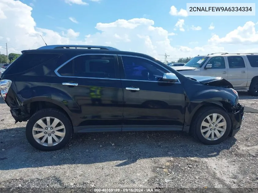 2010 Chevrolet Equinox Ltz VIN: 2CNALFEW9A6334334 Lot: 40359189