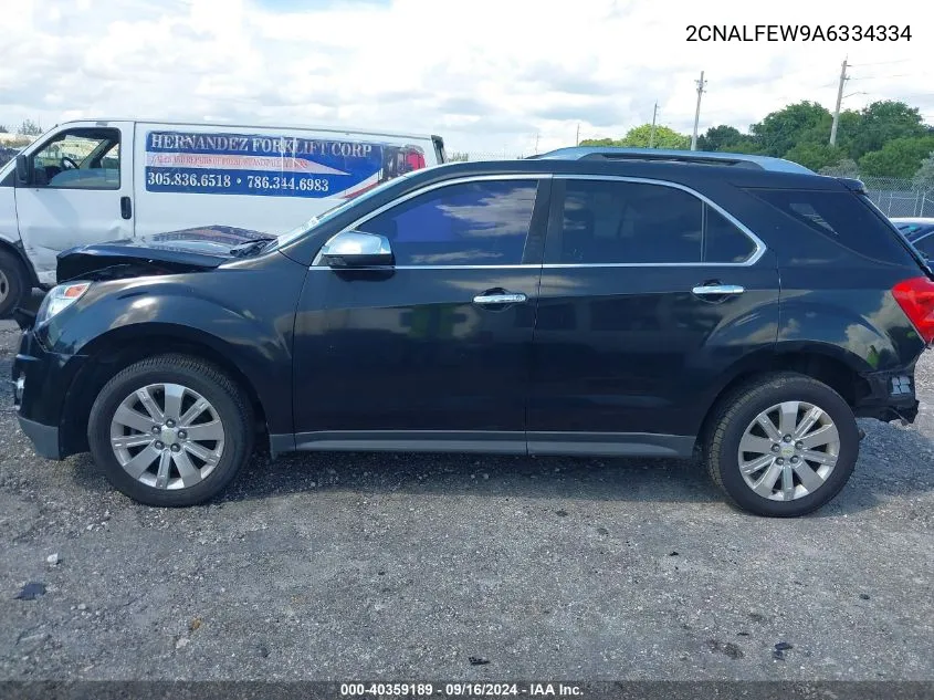 2010 Chevrolet Equinox Ltz VIN: 2CNALFEW9A6334334 Lot: 40359189