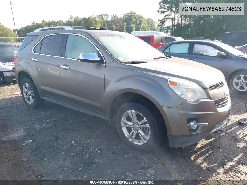 2010 Chevrolet Equinox Ltz VIN: 2CNALFEW8A6274823 Lot: 40360164