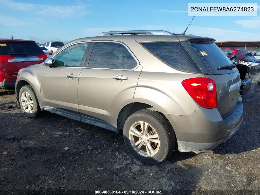 2010 Chevrolet Equinox Ltz VIN: 2CNALFEW8A6274823 Lot: 40360164