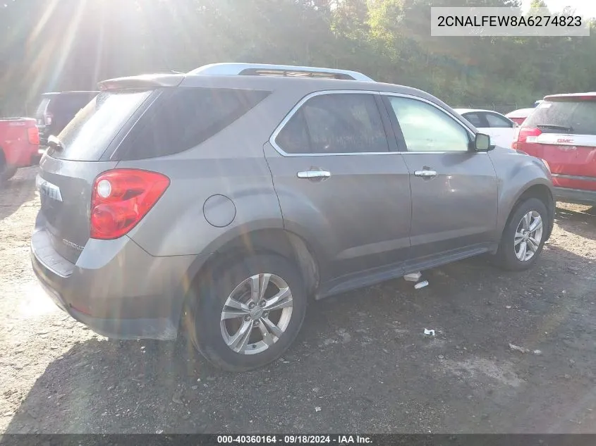 2010 Chevrolet Equinox Ltz VIN: 2CNALFEW8A6274823 Lot: 40360164