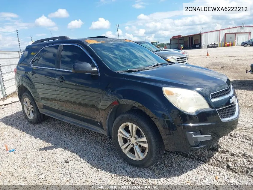 2010 Chevrolet Equinox Lt VIN: 2CNALDEWXA6222212 Lot: 40363830