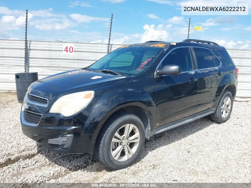 2CNALDEWXA6222212 2010 Chevrolet Equinox Lt