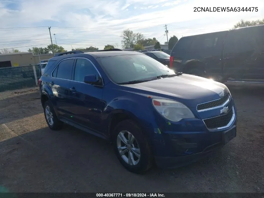 2CNALDEW5A6344475 2010 Chevrolet Equinox Lt