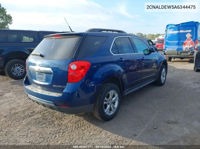 2010 Chevrolet Equinox Lt VIN: 2CNALDEW5A6344475 Lot: 40367771