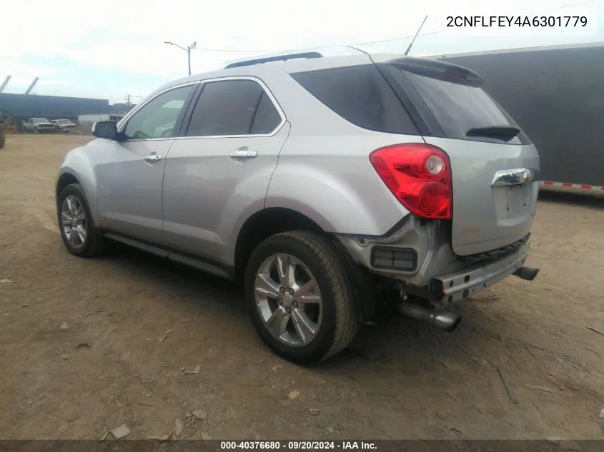 2010 Chevrolet Equinox Ltz VIN: 2CNFLFEY4A6301779 Lot: 40376680