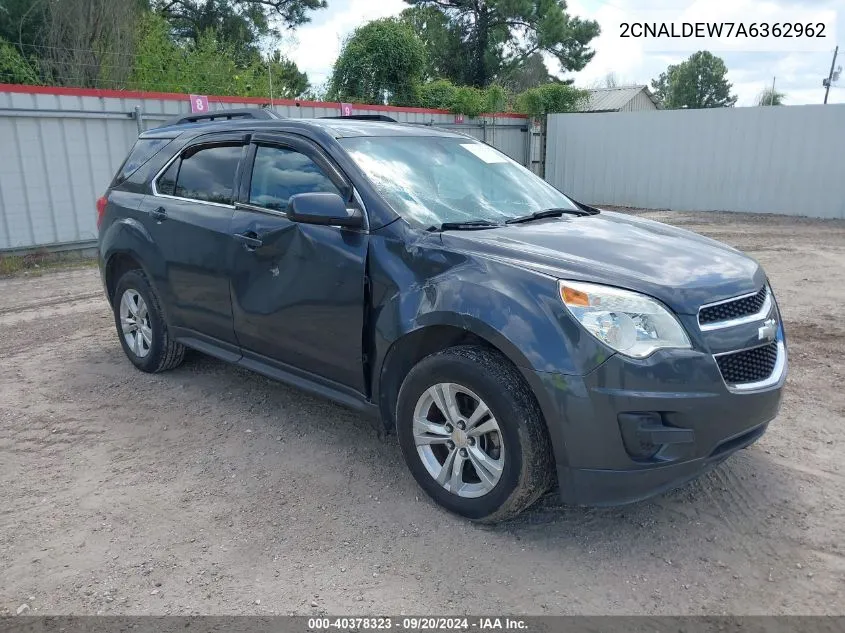 2010 Chevrolet Equinox Lt VIN: 2CNALDEW7A6362962 Lot: 40378323