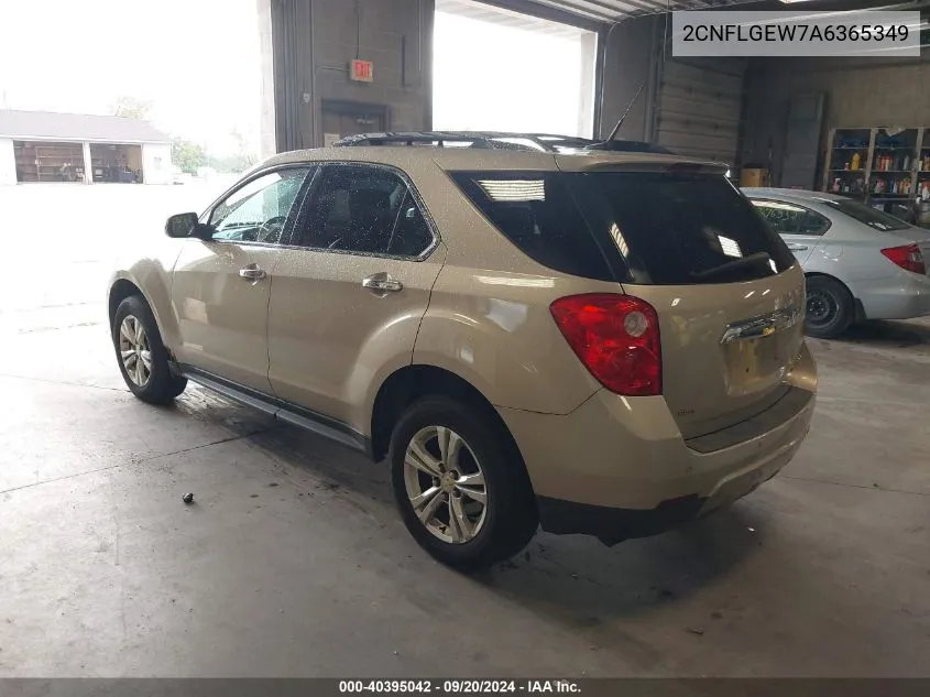 2CNFLGEW7A6365349 2010 Chevrolet Equinox Ltz