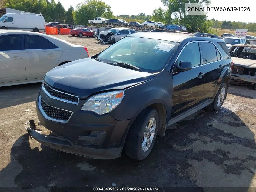 2CNALDEW6A6394026 2010 Chevrolet Equinox Lt