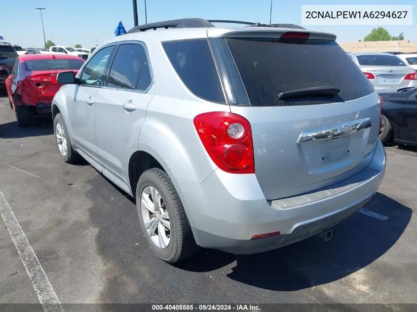 2CNALPEW1A6294627 2010 Chevrolet Equinox Lt