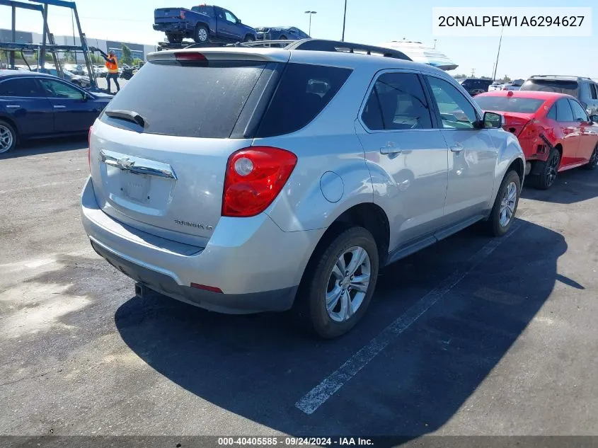 2CNALPEW1A6294627 2010 Chevrolet Equinox Lt