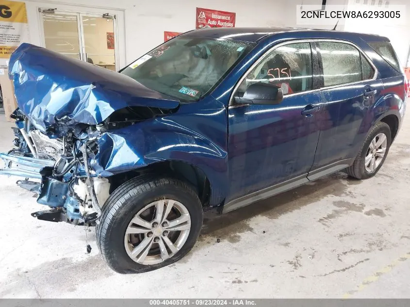 2010 Chevrolet Equinox Ls VIN: 2CNFLCEW8A6293005 Lot: 40405751