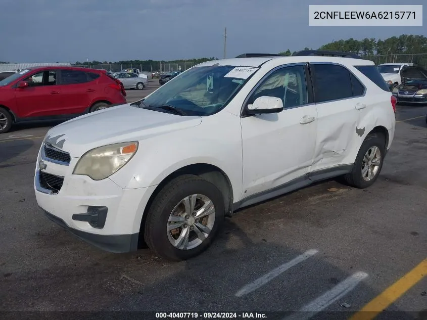 2010 Chevrolet Equinox Lt VIN: 2CNFLEEW6A6215771 Lot: 40407719