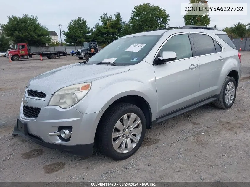 2010 Chevrolet Equinox Lt VIN: 2CNFLPEY5A6227732 Lot: 40411470