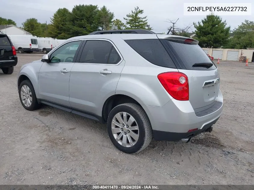 2CNFLPEY5A6227732 2010 Chevrolet Equinox Lt