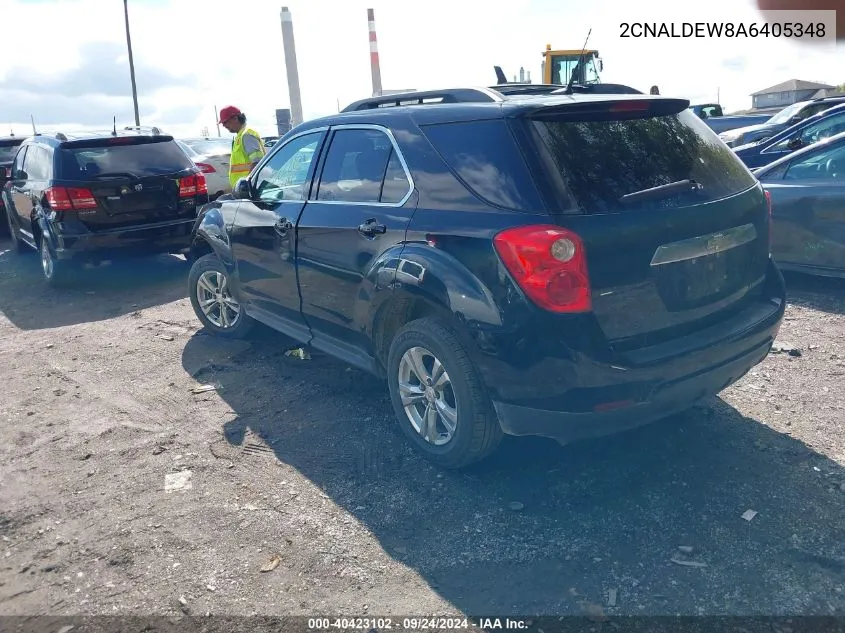 2CNALDEW8A6405348 2010 Chevrolet Equinox Lt