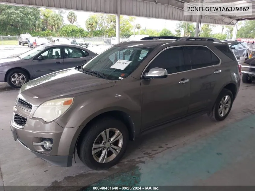 2010 Chevrolet Equinox Ltz VIN: 2CNFLGEW1A6379862 Lot: 40431640