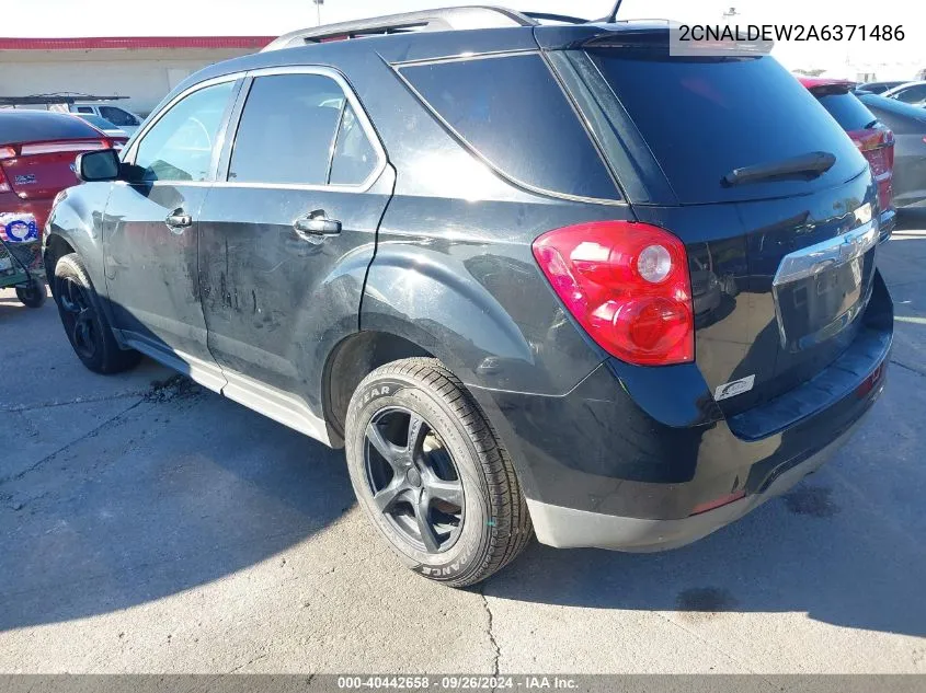 2CNALDEW2A6371486 2010 Chevrolet Equinox Lt