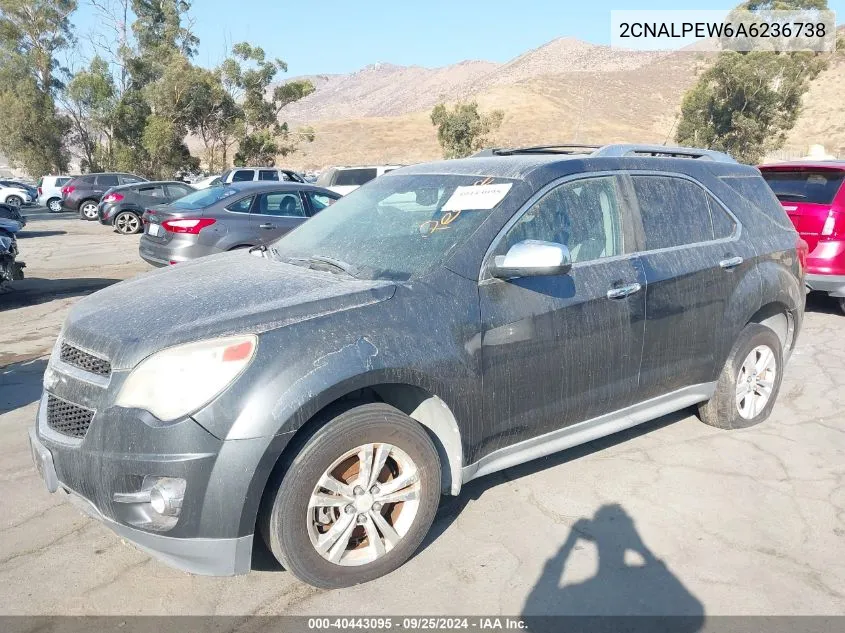 2CNALPEW6A6236738 2010 Chevrolet Equinox Lt