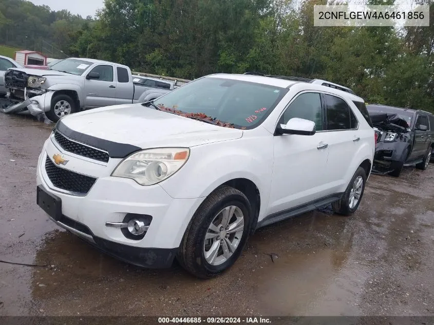 2010 Chevrolet Equinox Ltz VIN: 2CNFLGEW4A6461856 Lot: 40446685