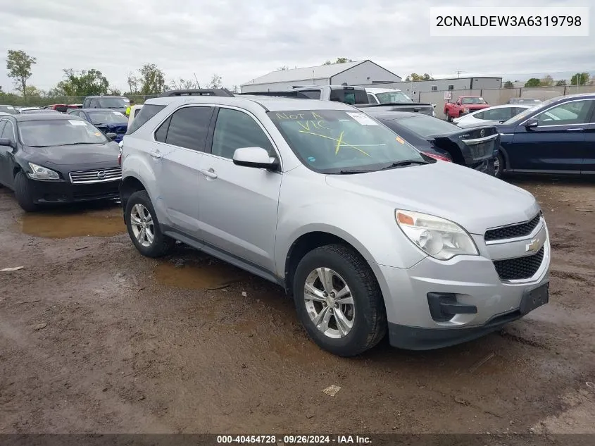 2010 Chevrolet Equinox Lt VIN: 2CNALDEW3A6319798 Lot: 40454728