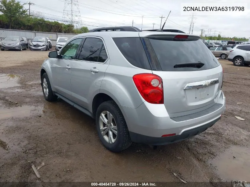 2010 Chevrolet Equinox Lt VIN: 2CNALDEW3A6319798 Lot: 40454728