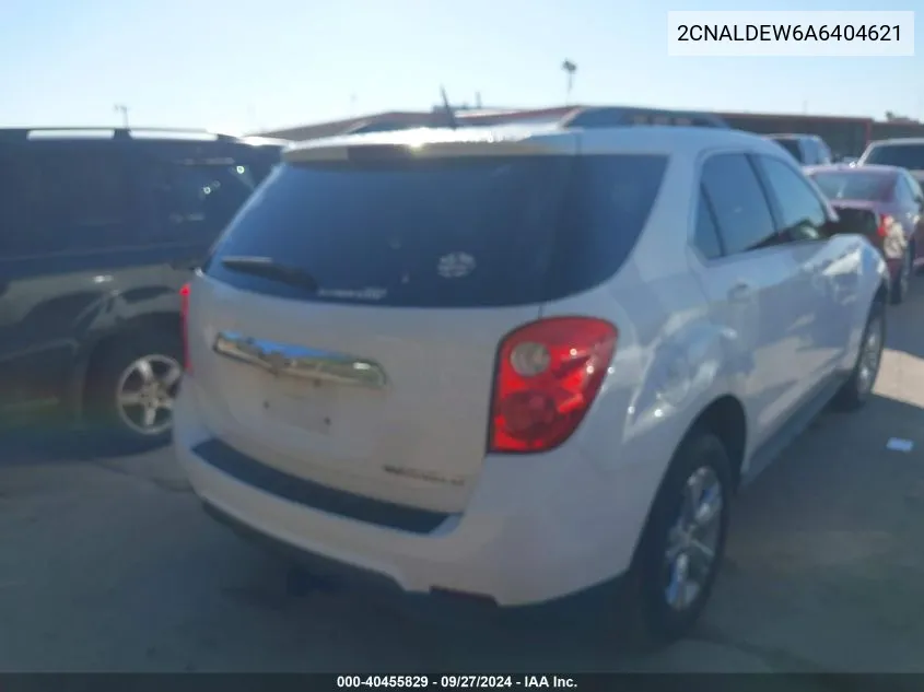 2CNALDEW6A6404621 2010 Chevrolet Equinox Lt