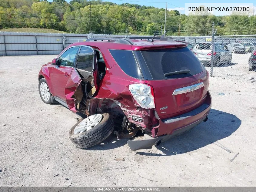 2CNFLNEYXA6370700 2010 Chevrolet Equinox Lt