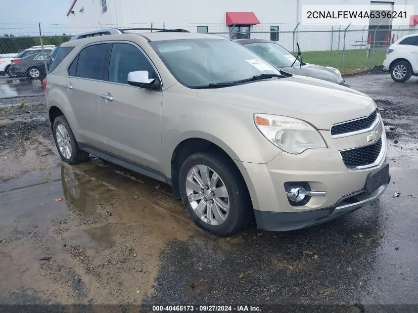 2010 Chevrolet Equinox Ltz VIN: 2CNALFEW4A6396241 Lot: 40465173