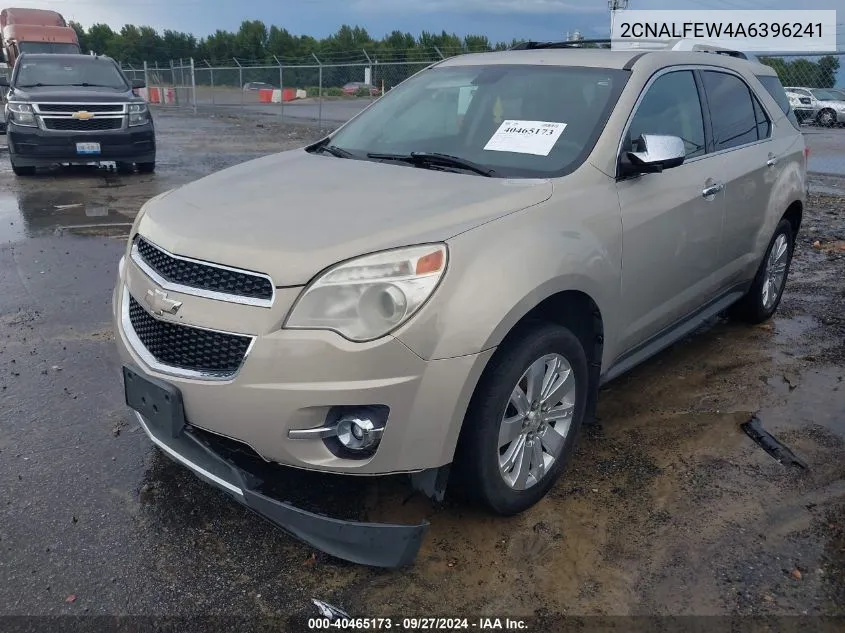 2CNALFEW4A6396241 2010 Chevrolet Equinox Ltz