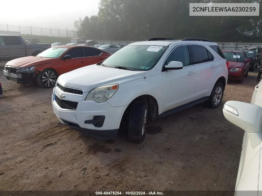 2010 Chevrolet Equinox Lt VIN: 2CNFLEEW5A6230259 Lot: 40479254