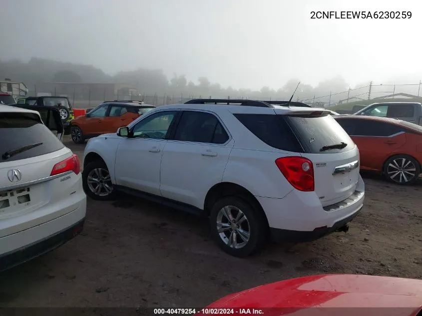 2010 Chevrolet Equinox Lt VIN: 2CNFLEEW5A6230259 Lot: 40479254