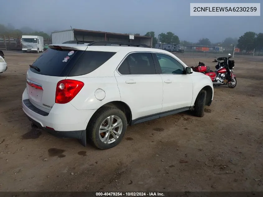 2010 Chevrolet Equinox Lt VIN: 2CNFLEEW5A6230259 Lot: 40479254