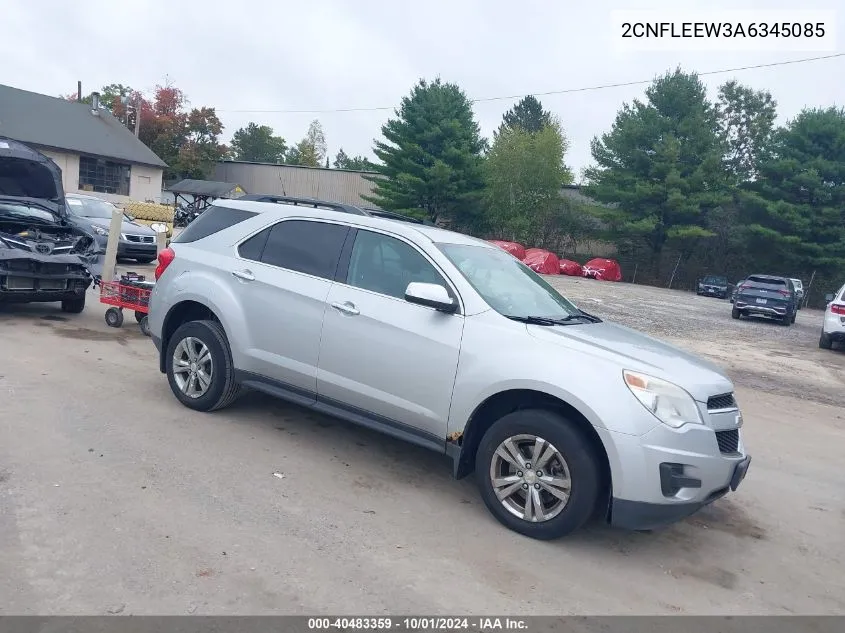 2010 Chevrolet Equinox Lt VIN: 2CNFLEEW3A6345085 Lot: 40483359